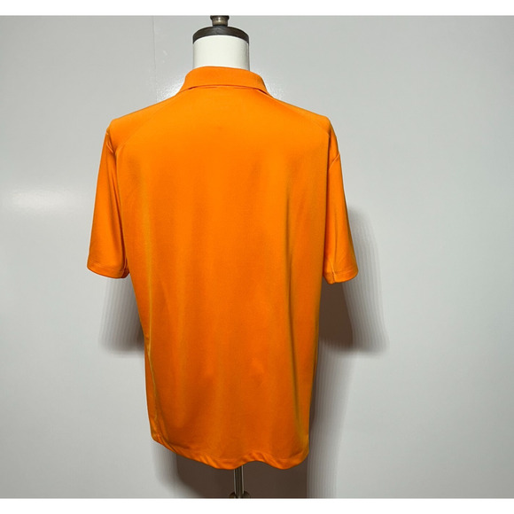 Nike Golf Polo Shirt Mens XL Orange Dri Fit Tour Performance Short Sleeve - Picture 3 of 10